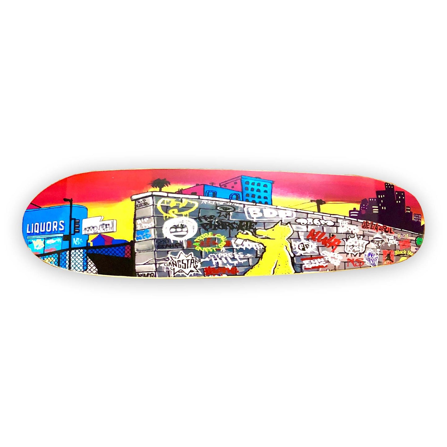 KENOS ONE RAPPCATS SKATEBOARD DECK (MINI CRUISER)