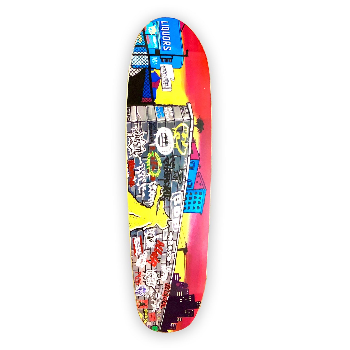 KENOS ONE RAPPCATS SKATEBOARD DECK (MINI CRUISER)