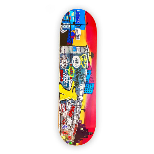KENOS ONE RAPPCATS SKATEBOARD DECK
